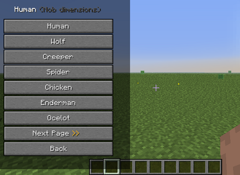 Minecraft мод Shape Shifter