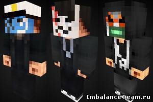 Hollywood Undead скины для Minecraft