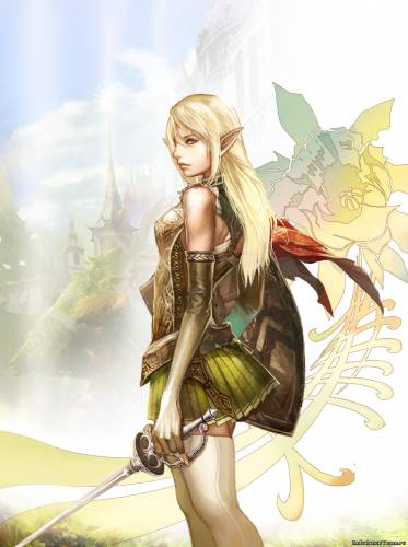Фан Арт: Lineage 2 Elf заставка