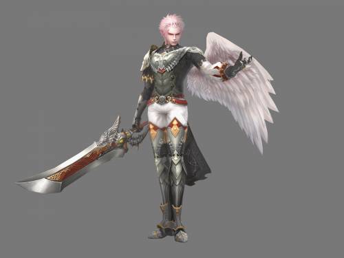 Lineage 2 Модель: Male Kamael