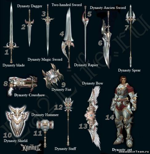 Lineage 2 Модель: Dynasty Weapon