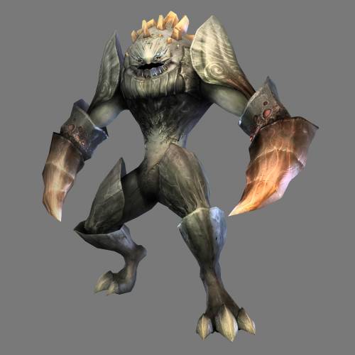 Lineage 2 Модель: Crystal Golem